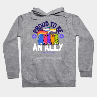 LGBTQ Pride Month T-Shirt Gay Lesbien Queer Trans Community Hoodie